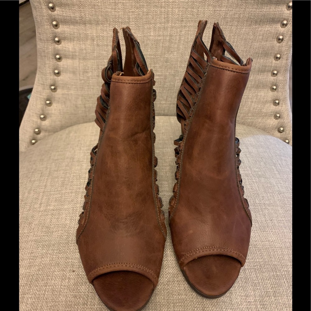 Open Toe Bootie